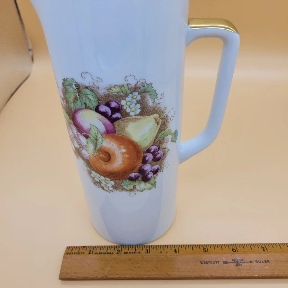 Andrea by Sadek Orchard Fruit Porcelain‎ Water Pitcher 9